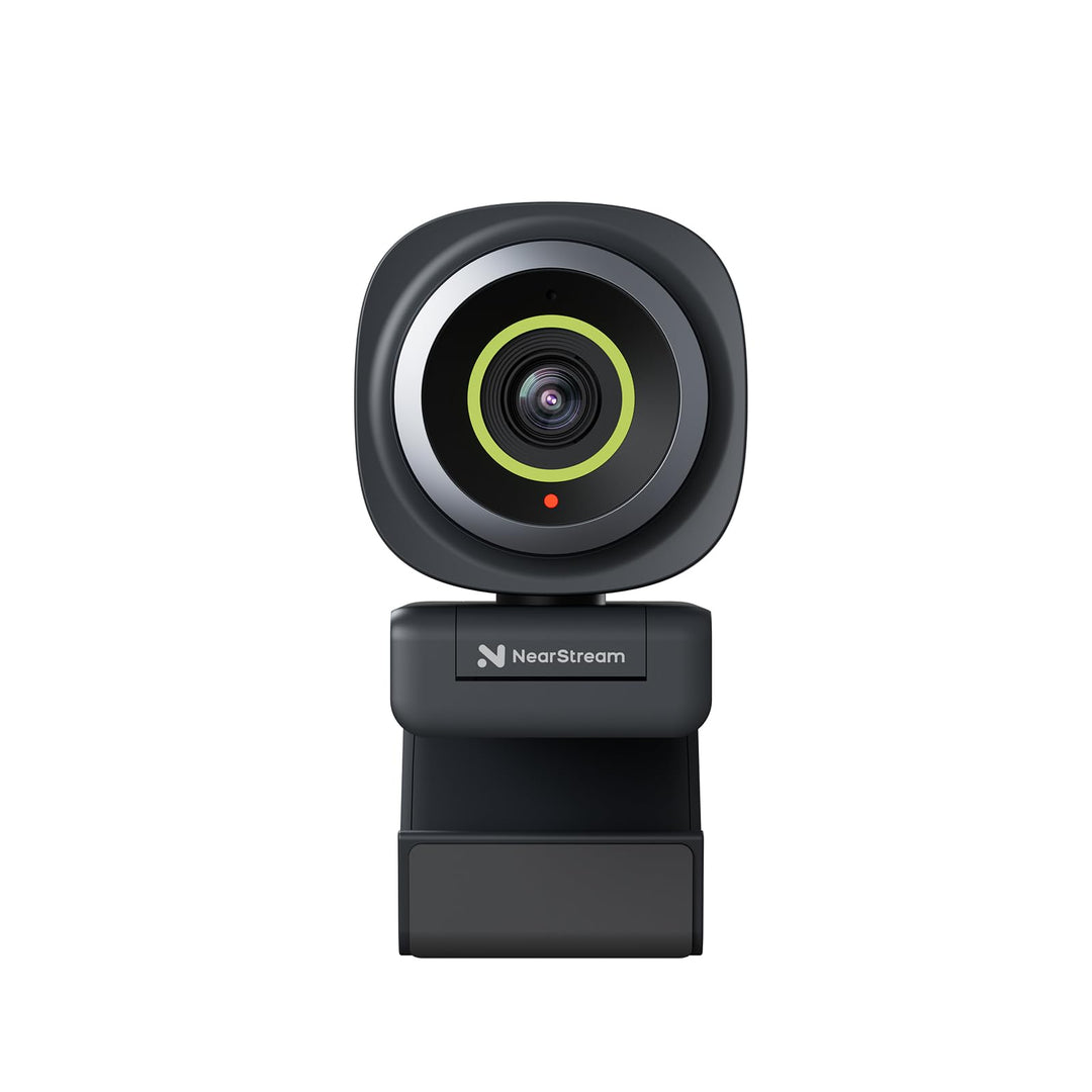 NearStream 2K Webcam für PC,Autofokus Webcam mit Mikrofon,Rauschunterdrückung,Software Steuerung,Ein