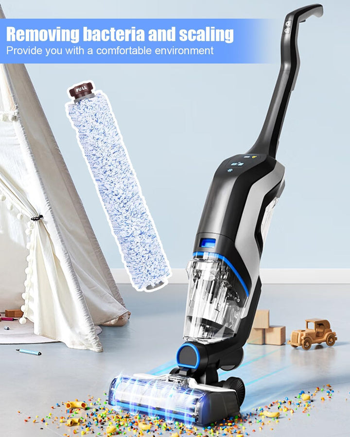 Zubehör für Bissell Crosswave 3-In-1,1 Haustier-Rollbürste + 1 Bodenbürste + 1 Teppichbürste + 1 Meh