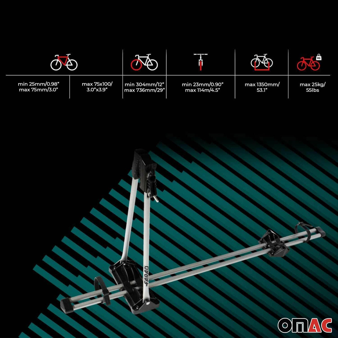 Fahrradträger Farad M-Style Dachfahrradträger bis 25 kg Stahl 2tlg 25 kg / 2tlg Legierter Stahl, 25