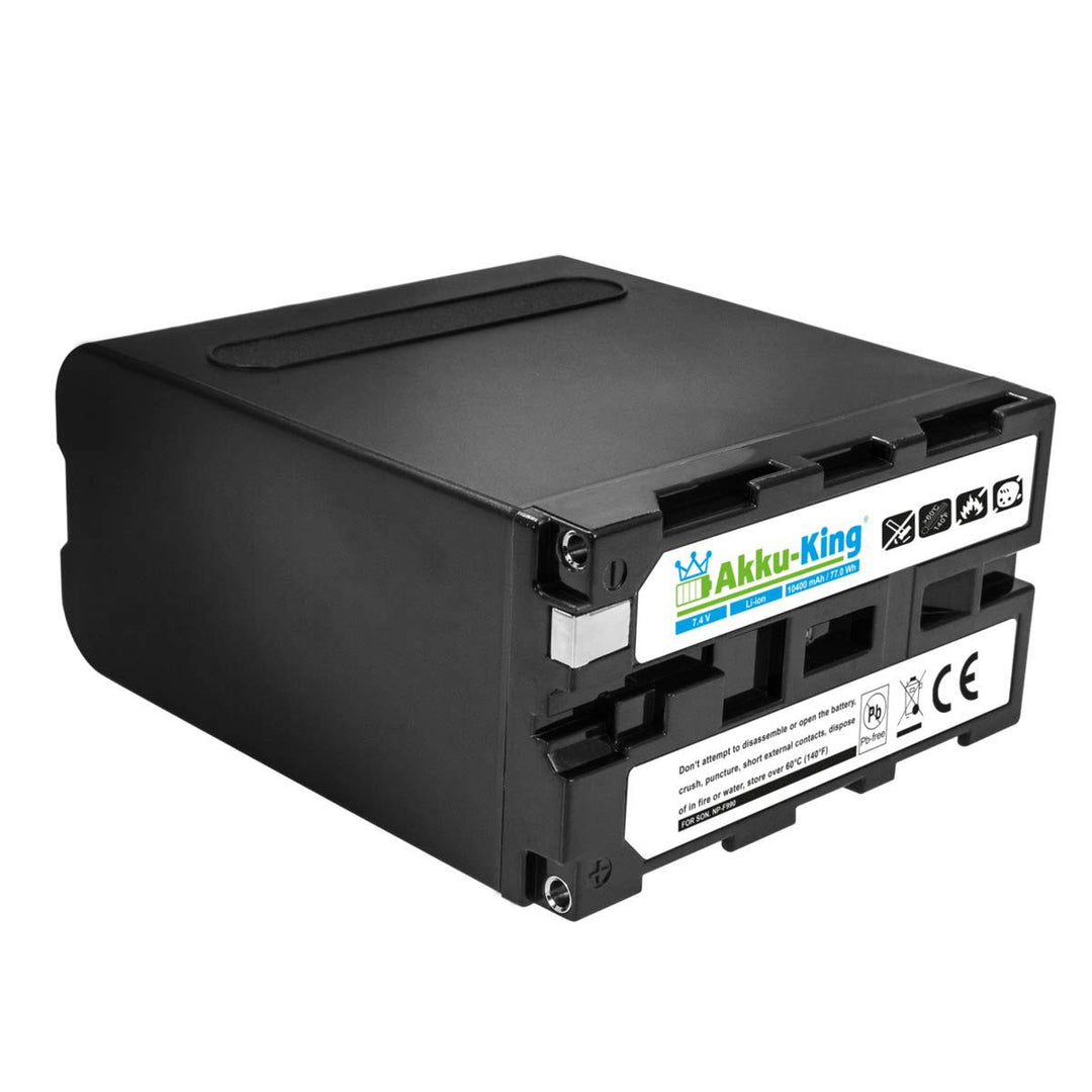 Akku kompatibel mit Sony NP-F990 - Li-Ion 10400mAh - für Cytronix CM5 5&