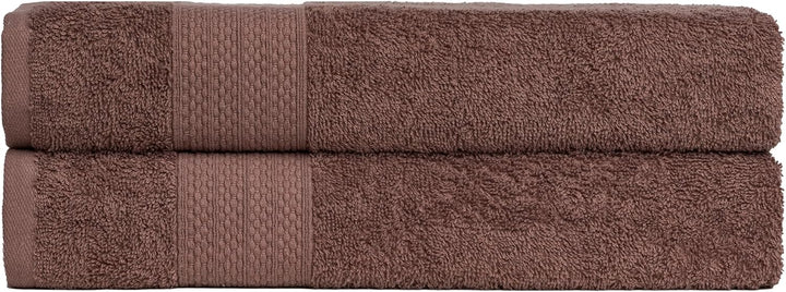 Brielle Handtuch-Set aus 100% Baumwolle - 2 Duschtücher 70x140 cm, Baumwolle Sehr saugfähige Handtüc