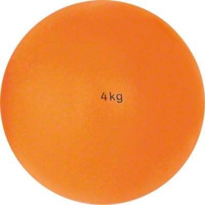 Sport-Thieme Stosskugel Kunststoff | Indoor & Outdoor | 2kg - 7,26kg | Hallenstosskugel | Griffiges