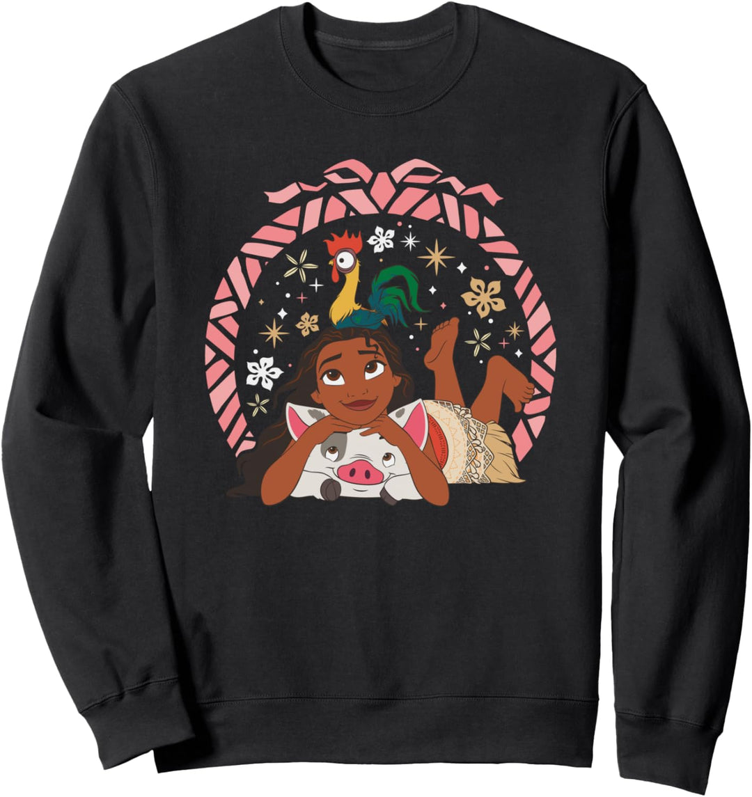 Disney Princess Moana Hei Hei and Pua Holiday Sweatshirt