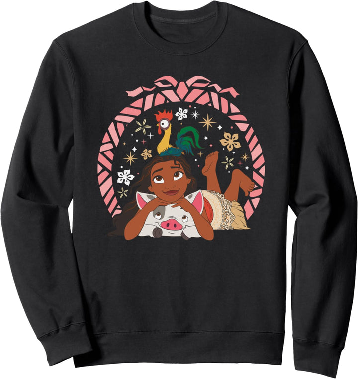 Disney Princess Moana Hei Hei and Pua Holiday Sweatshirt