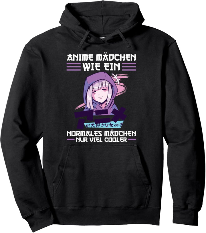 Manga Kawaii Cosplay Anime Mädchen Pullover Hoodie