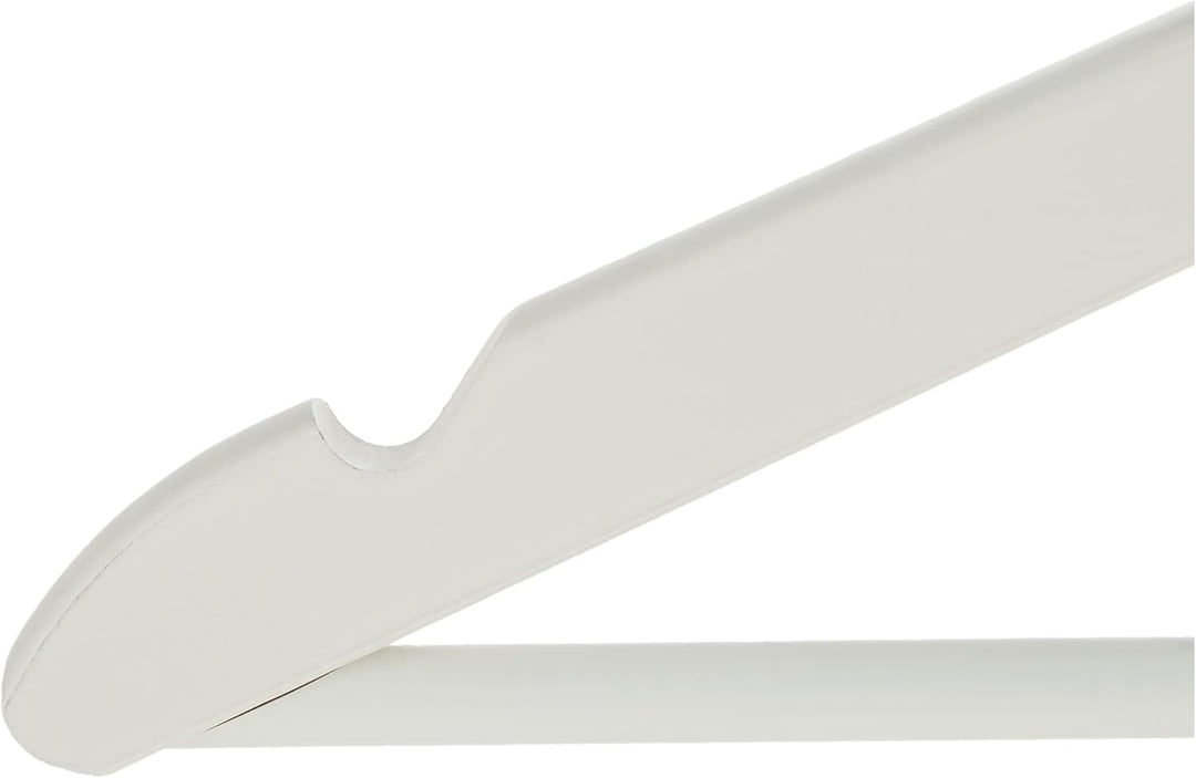 IKEA Holzkleiderbügel "Bumerang" 8-er Pack Bügel aus massivem Holz in WEISS