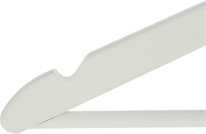 IKEA Holzkleiderbügel "Bumerang" 8-er Pack Bügel aus massivem Holz in WEISS