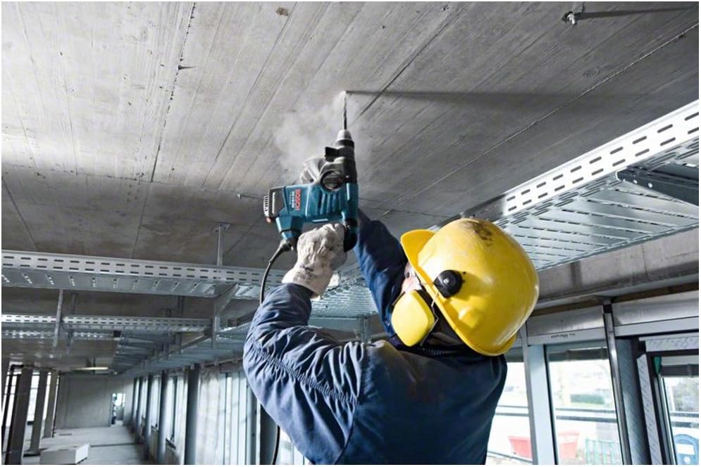 Bosch Professional Bohrhammer GBH 3-28 DRE (inkl. Zusatzhandgriff, Tiefenanschlag 210mm, Fetttube, M