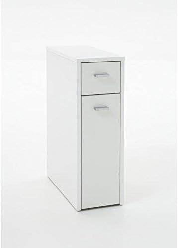 FMD Möbel, 930-001 Casa Nora Mehrzweckschrank, spanplatte / melamin / holz, weiss, masse 20.0 x 45.0