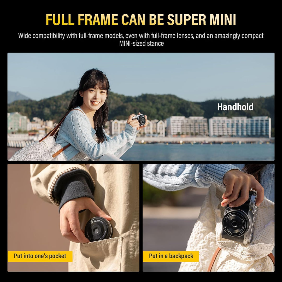 VILTROX 28mm F4.5 XF Autofokus Objektive für Fuji X Mount Kamera Objektive Lenses Kompatibel Fujifui