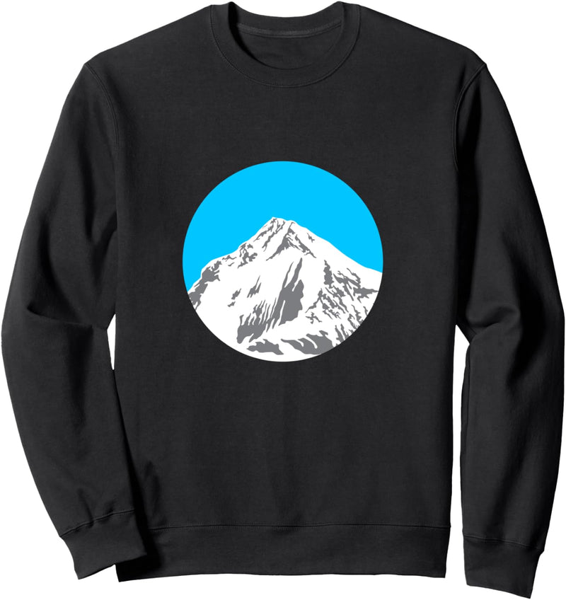 Schneekappe Berg Sweatshirt