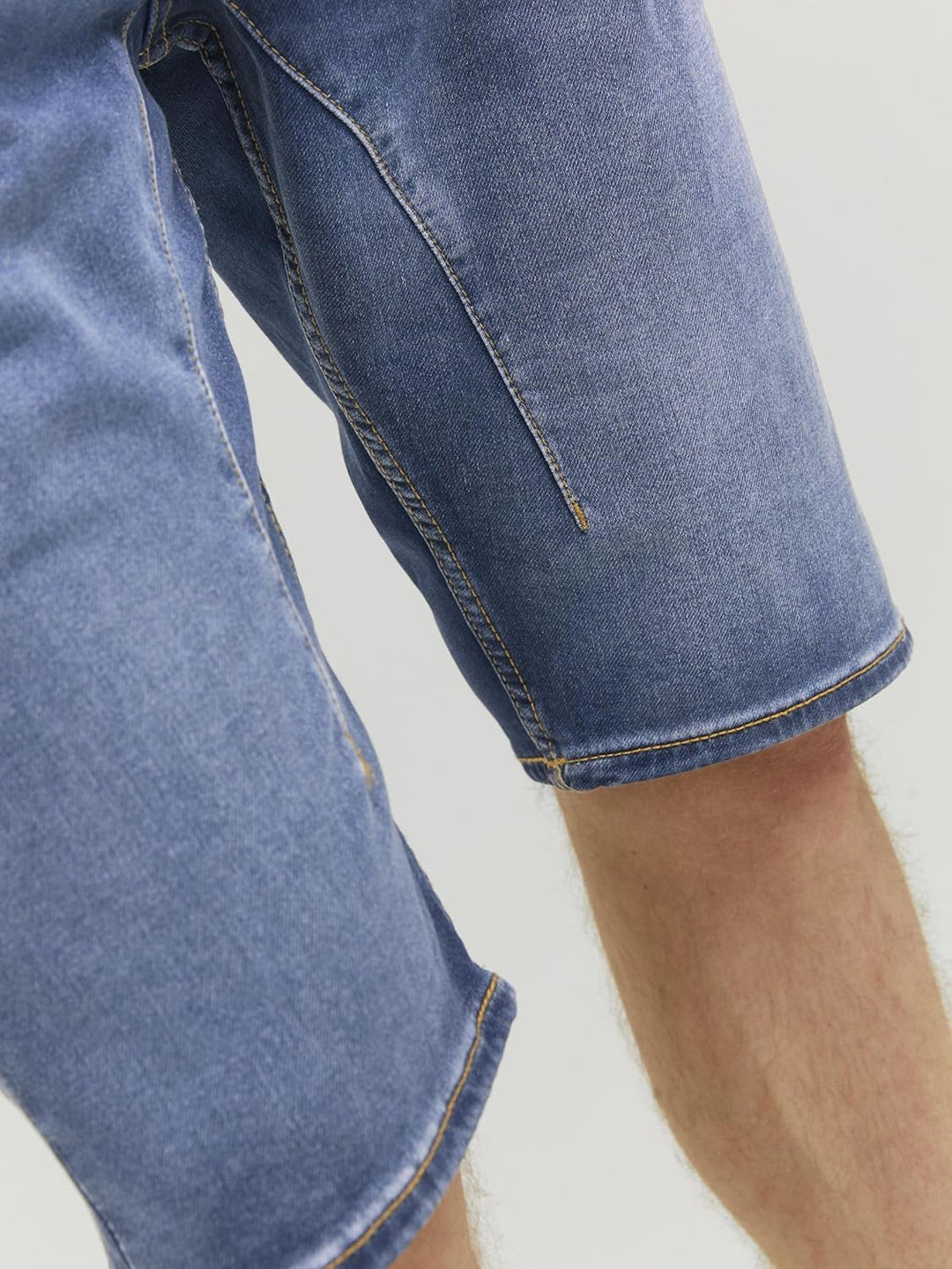 JACK & JONES Herren Shorts L Blue Denim, L Blue Denim