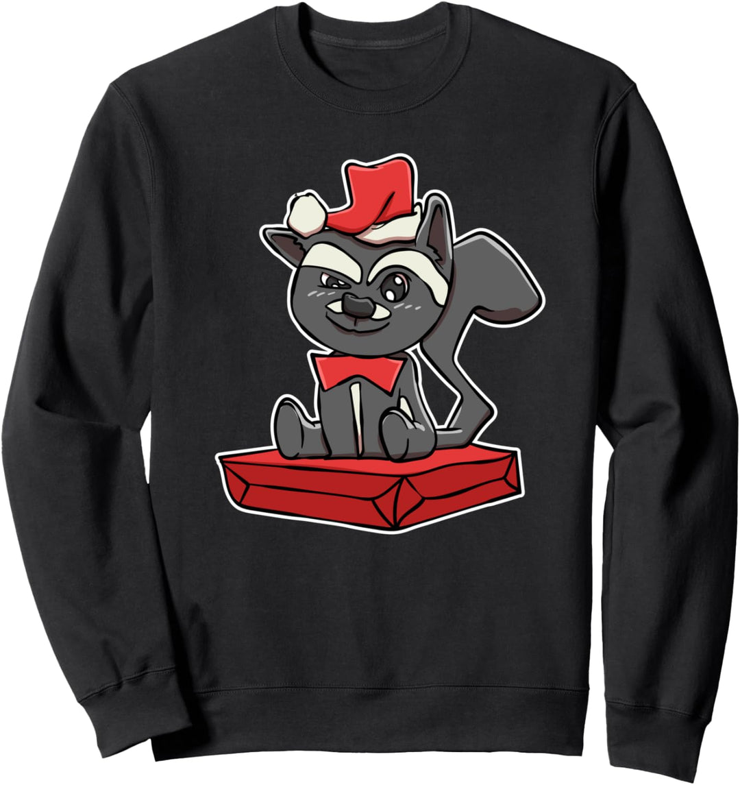 Asiatische Weihnachtspalme Zibet Sweatshirt