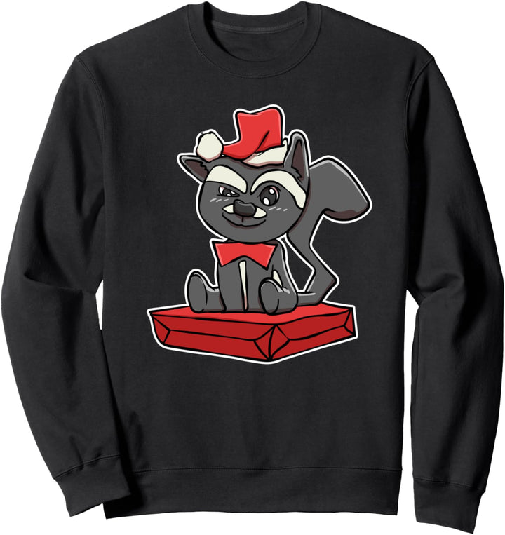 Asiatische Weihnachtspalme Zibet Sweatshirt