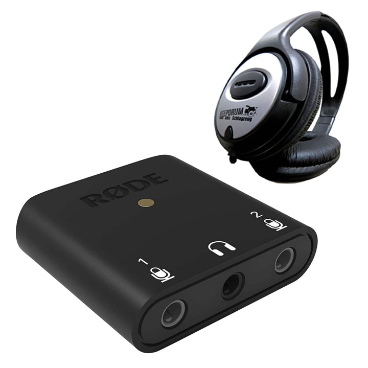 Rode AI-Micro USB Interface + keepdrum Kopfhörer