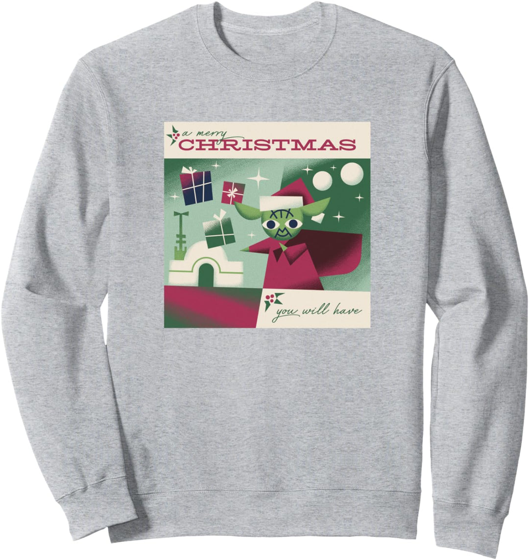 Star Wars Yoda A Merry Christmas You Will Have Sweatshirt