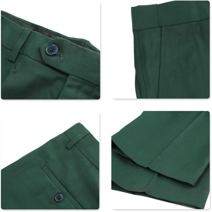YOUTHUP Herren Anzug 2 Teilig Anzüge Modern Slim Fit Herrenanzug für Business Hochzeit Sakko Hose M