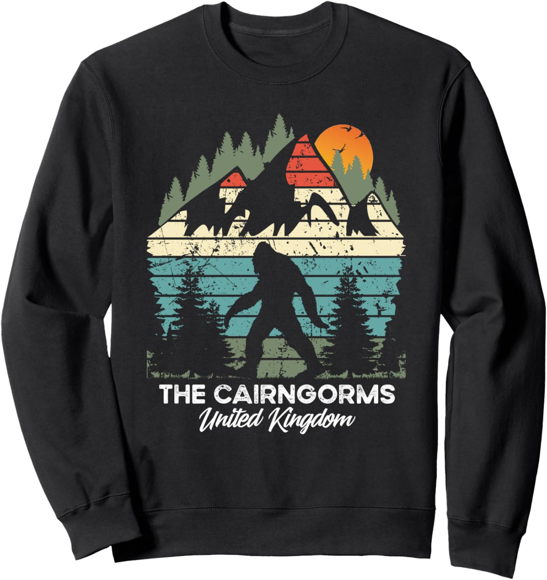 Vintage Die Cairngorms Wanderweg Retro 80er Jahre Sweatshirt