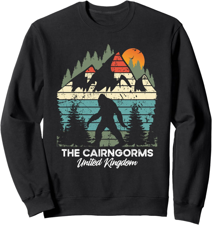 Vintage Die Cairngorms Wanderweg Retro 80er Jahre Sweatshirt