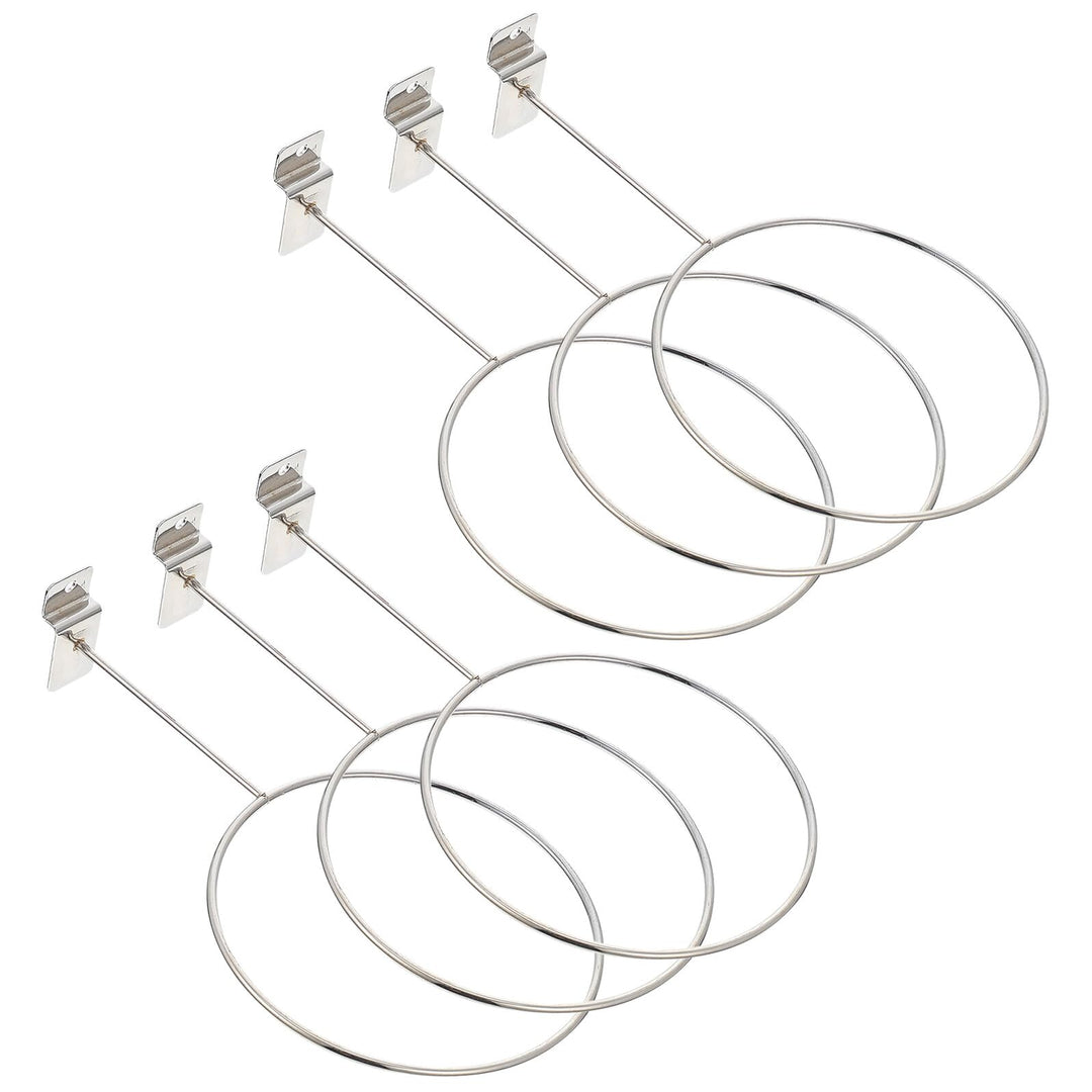 TOYANDONA 6 Stück Basketball Aufbewahrungsregal Metall Wandmontierter Basketbälle Halter Stabiler Ba