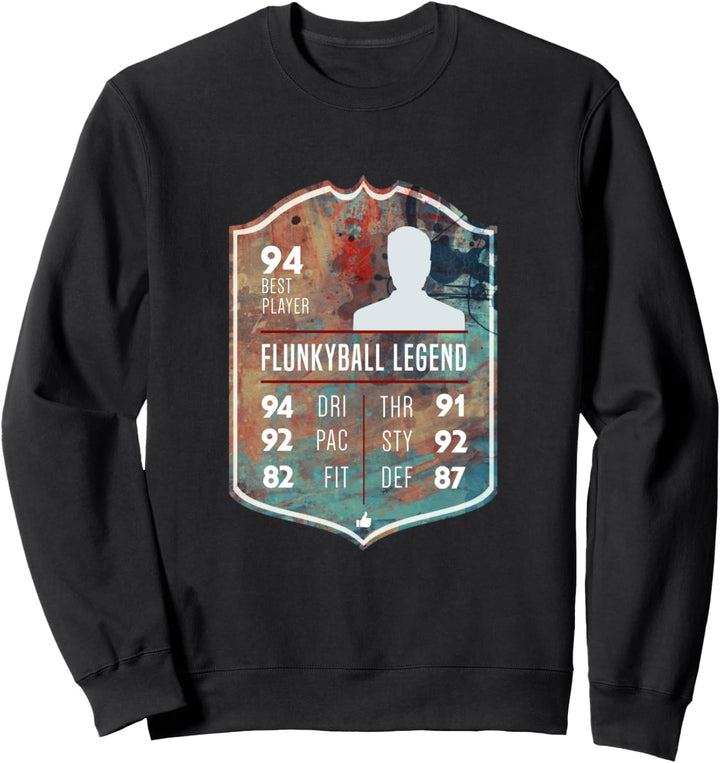 Flunkyball Bierball Trinkspiel Wappen Skills Sweatshirt