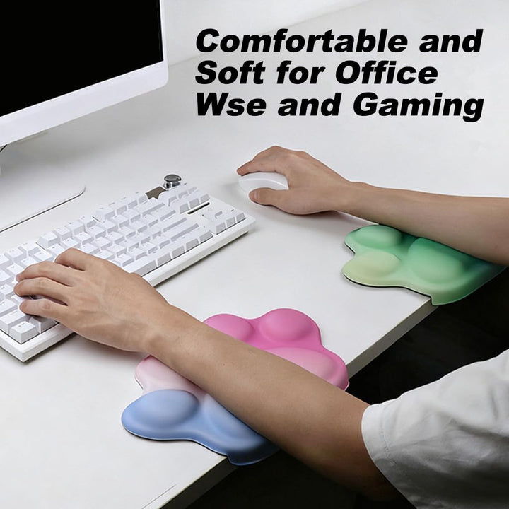 Armauflage Schreibtisch,2 Stück L-förmige Schreibtisch Handgelenk Ellenbogenstütze,Ergonomische Anti