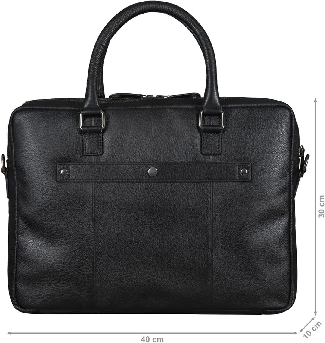 STILORD Drake Businesstasche Leder Gross Vintage Aktentasche XL Ledertasche Laptoptasche für Arbeit