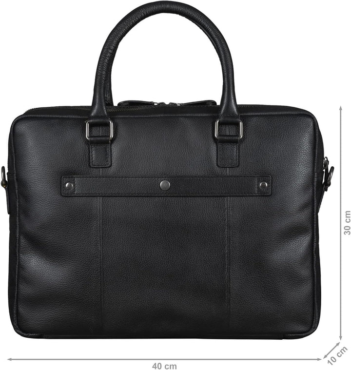 STILORD Drake Businesstasche Leder Gross Vintage Aktentasche XL Ledertasche Laptoptasche für Arbeit