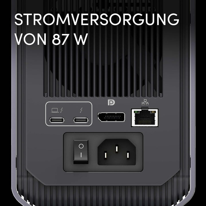 SanDisk PROFESSIONAL PRO-DOCK 4 Docking Station mit 4 Einschüben, für Lesegeräte mit Thunderbolt Kon