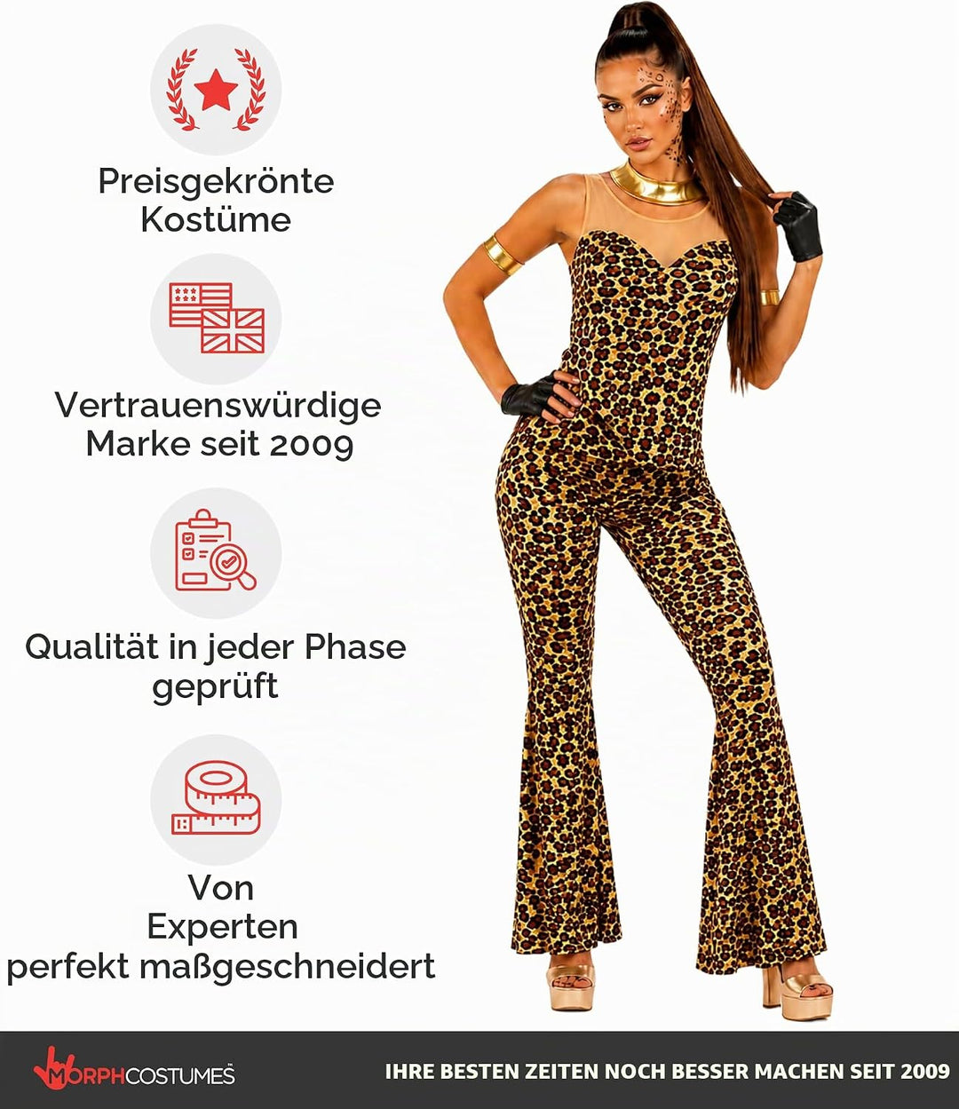 Fun Shack Kostüm Popstar Damen, Disco Fever Kostüm Damen, Disco Girl - Kostüm, Sängerin Kostüm, Spic
