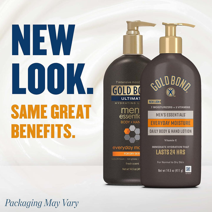 GoldBond Ultimate Mens essentials Bodylotion Facelotion*411g USA