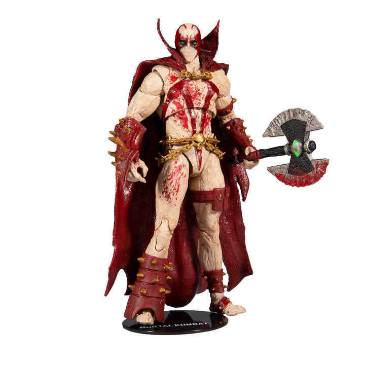 MORTAL KOMBAT 4 Actionfigur Spawn Bloody 18 cm, Mehrfarbig, One Size, 11024-1