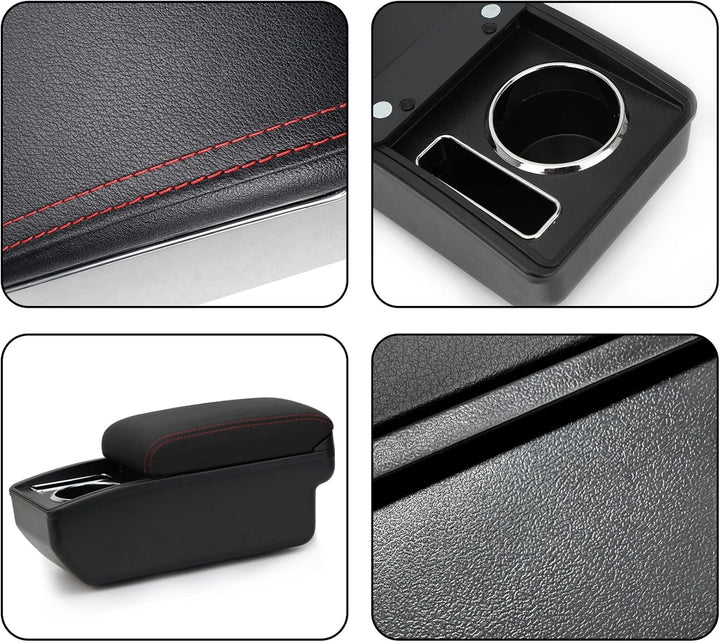 YJYWZH Compatible with Seat Ibiza 6j Armlehnen Ibiza 4 IV 2008-2016 Armlehnen Auto Mittelkonsole Auf