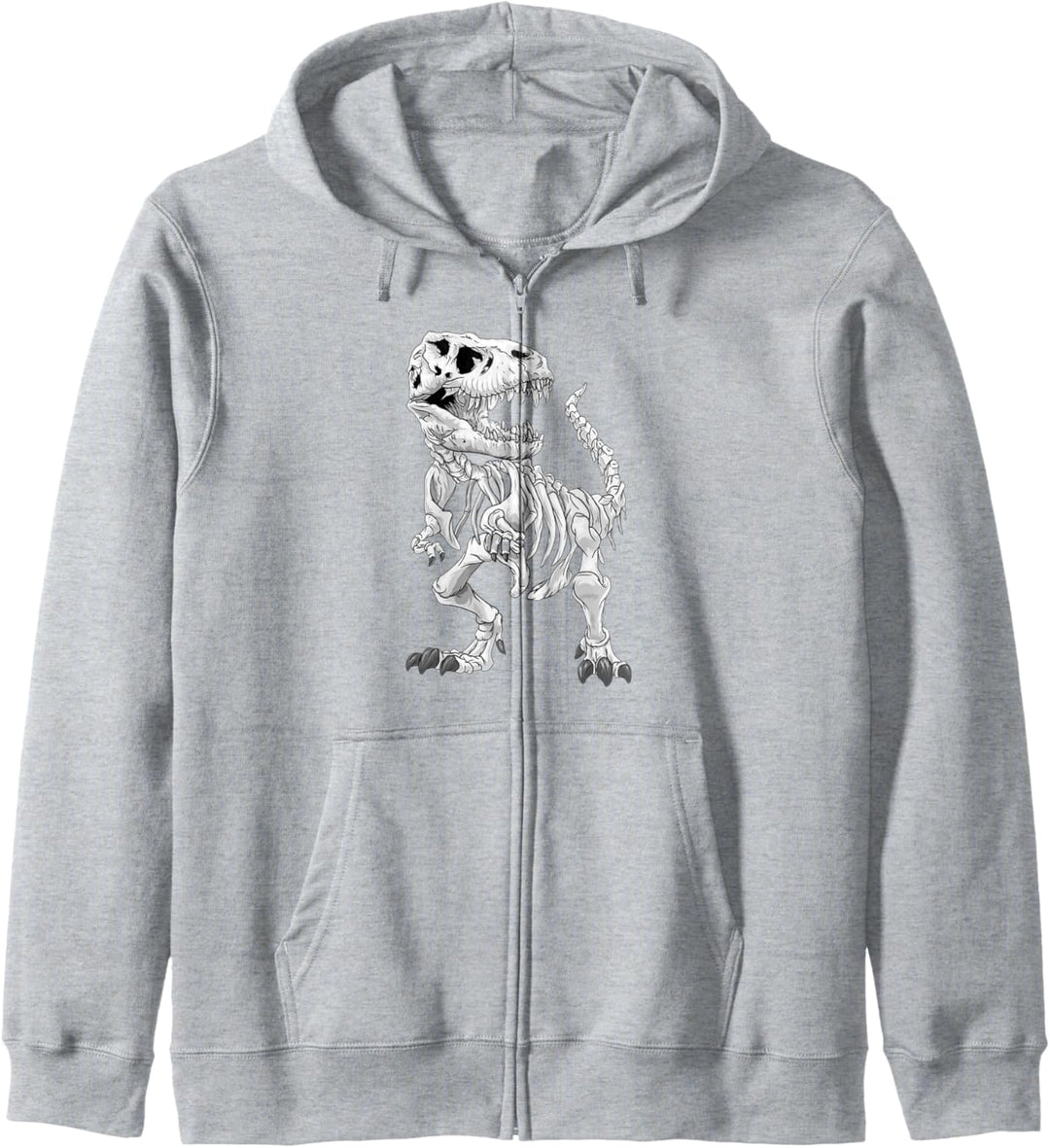 T-Rex Skelett Dino Knochen Dinosaurier Geschenk Kapuzenjacke