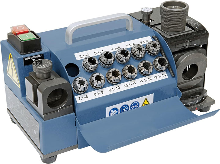 Bernardo Schärfgerät DG 13 M für Bohrer 2-13 mm mit Spannzangen von LATU-SERVICE