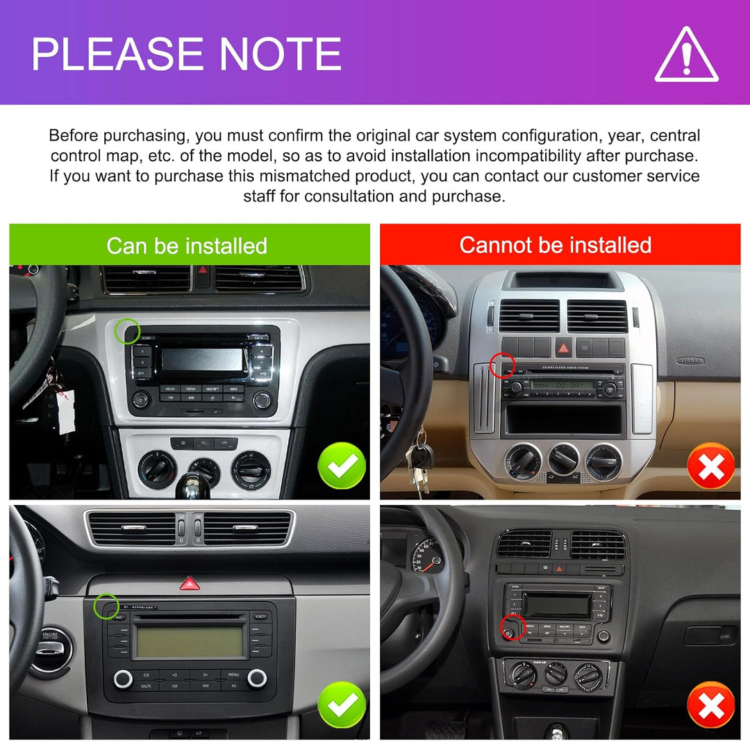 6G+128G 8 Core Wireless Carplay Android Autoradio für VW Golf 5 6 Passat Polo Tiguan Touran Caddy Sk