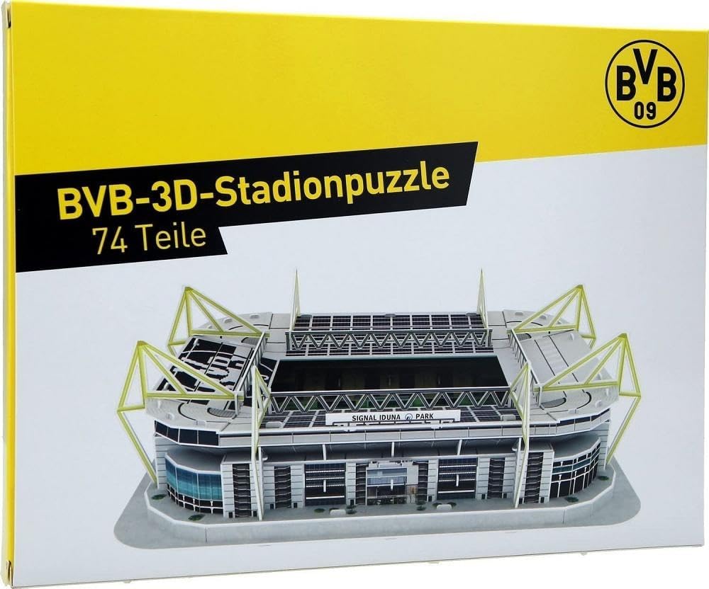 Borussia Dortmund BVB-3D-Stadionpuzzle, 74 Teile Single, Single