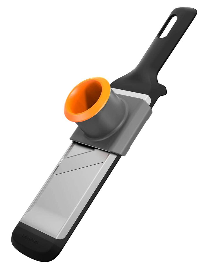 Fiskars Gemüsehobel, Masse: 32 x 8 cm, Metall/Kunststoff, Functional Form, 1014416, Schwarz, Gemüseh