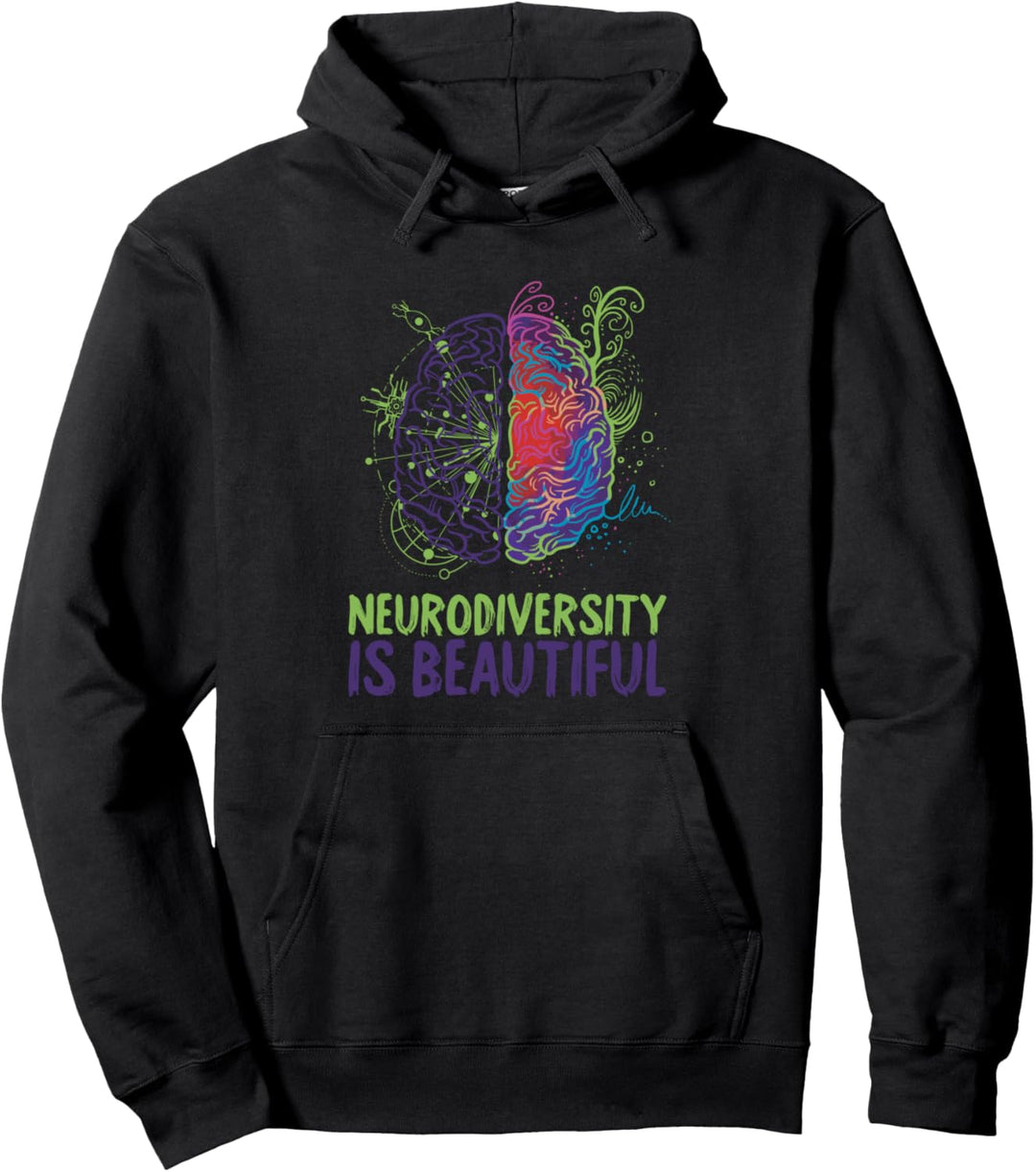 Neurodiversity Is Beautiful Unendlichkeitssymbol Autismus Pullover Hoodie