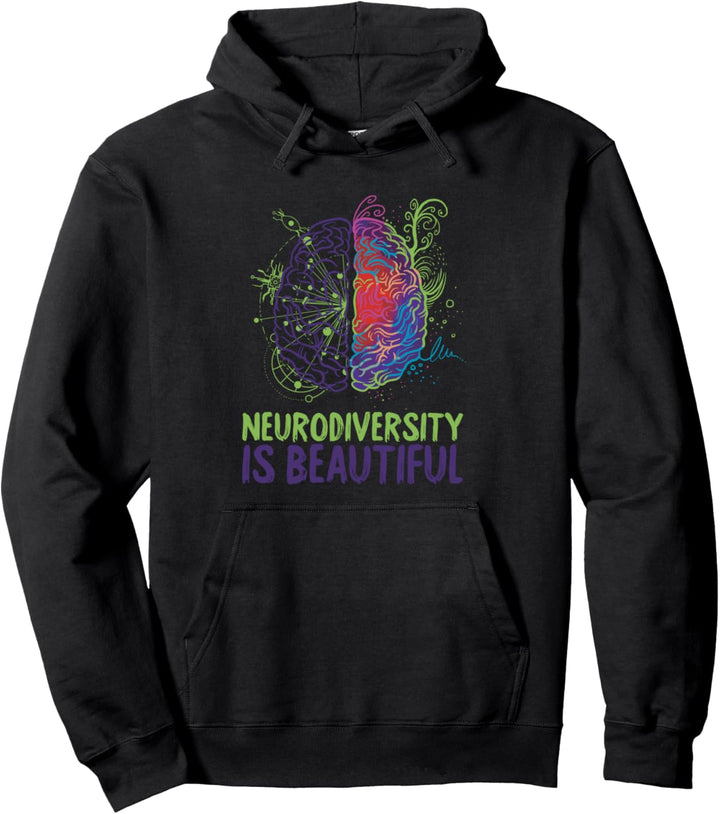 Neurodiversity Is Beautiful Unendlichkeitssymbol Autismus Pullover Hoodie