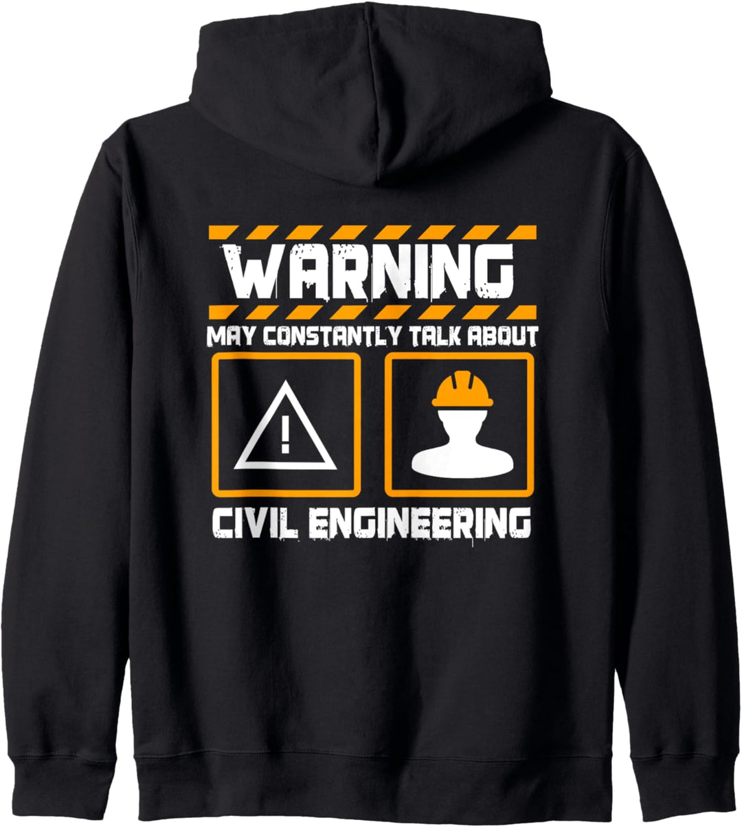 Civil Engineer Engineering Design On Back Of Clothing Kapuzenjacke