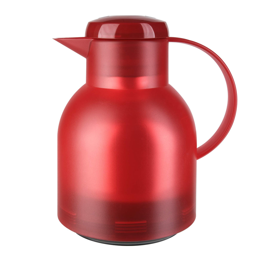 Tefal K3031312 Samba Thermoskanne, 1 l, Rot transparent