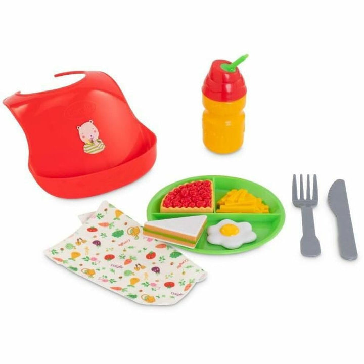 Corolle 9000141270 Heart Bon Appetit Puppenkoffer für Puppen 36 und 42 cm, Mehrfarbig, Large