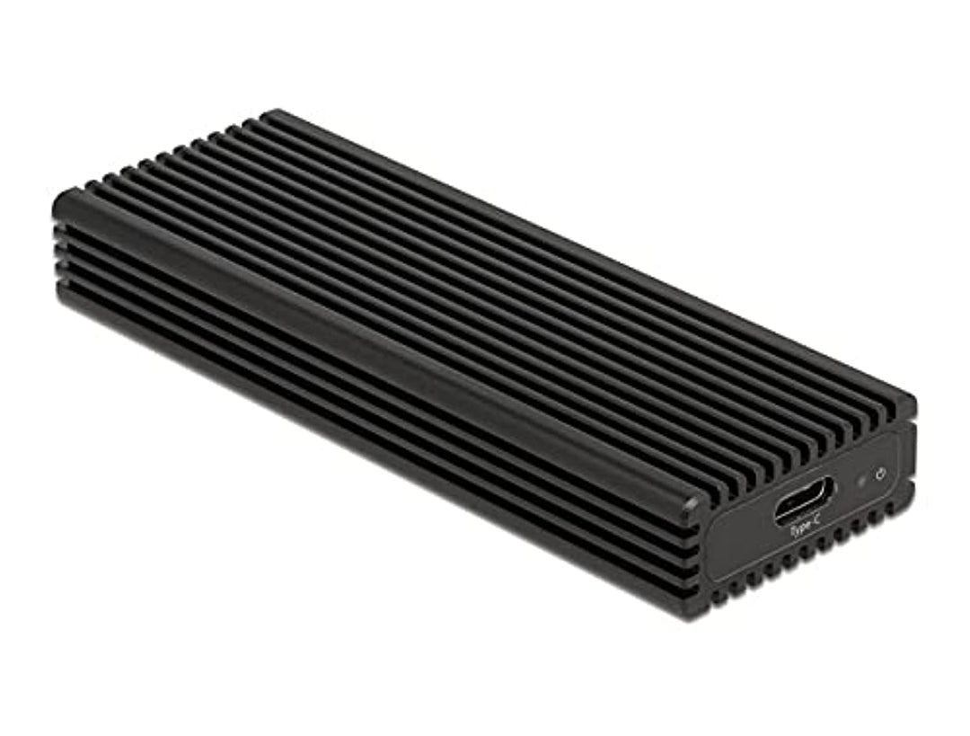 Delock Externes USB Type-C Combo Gehäuse für M.2 NVMe PCIe oder SATA SSD 42004