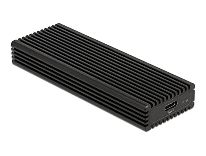 Delock Externes USB Type-C Combo Gehäuse für M.2 NVMe PCIe oder SATA SSD 42004