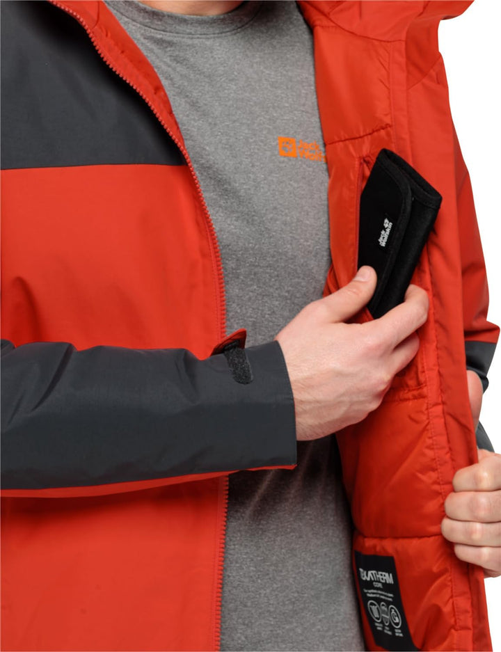 Jack Wolfskin Herren Jasper Ins Jkt M Jacket S strong red, S strong red