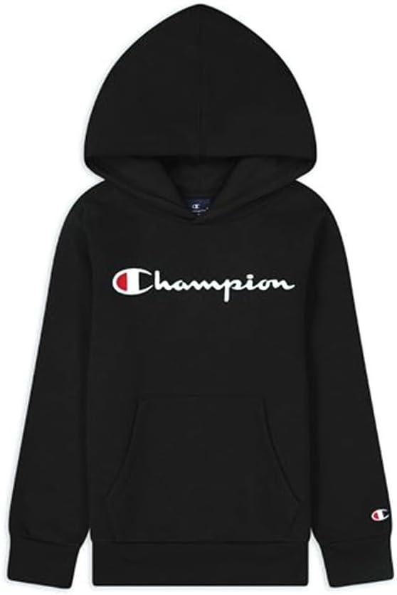 Champion Jungen Kapuzenpullover Legacy Classic Logo L Schwarz, L Schwarz