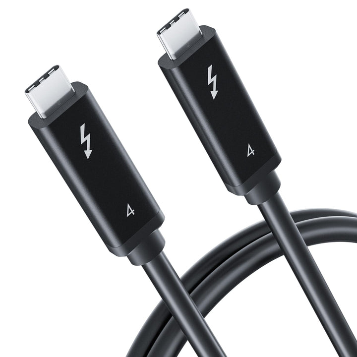 BolAAzuL Thunderbolt 4 Kabel 80cm, USB-C Kabel TB4 8K 60Hz 40Gbps PD 100W zertifiziert USB 4.0 Kabel
