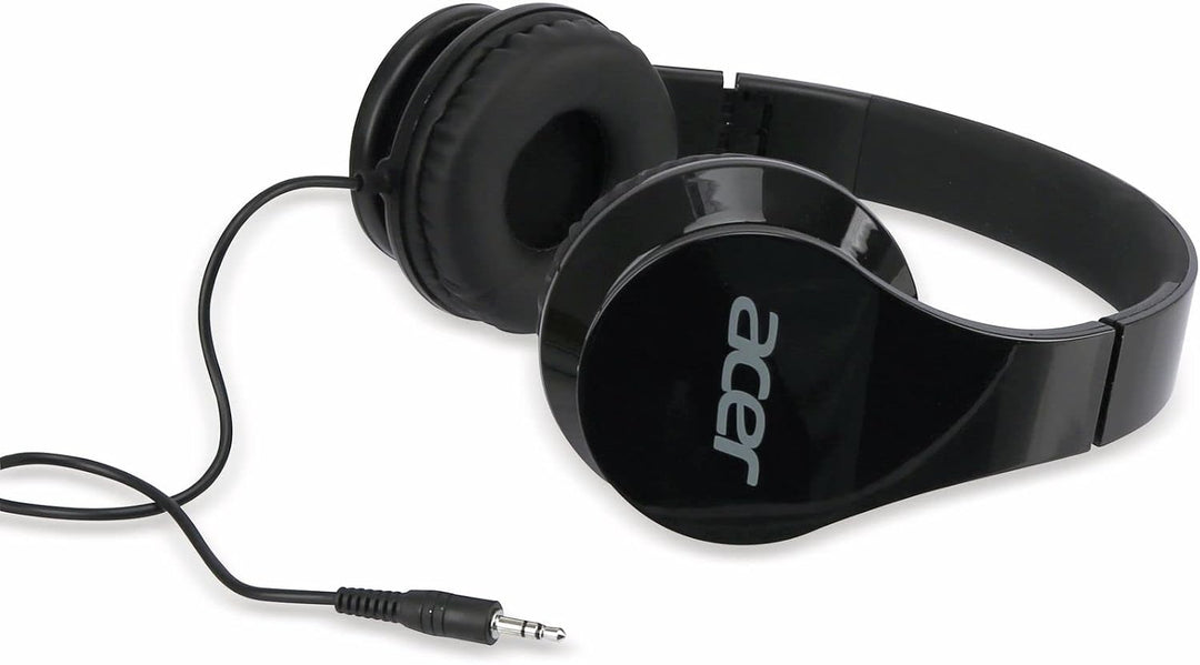 Headset ACER Compatible Over-Ear Headphones Black, Retail Box
