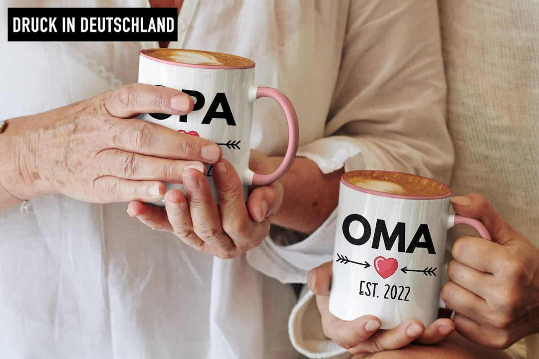 Trendation - Ihr werdet Oma und Opa 2022 Geschenk Schwangerschaft Verkünden Überraschung Baby Du Wir